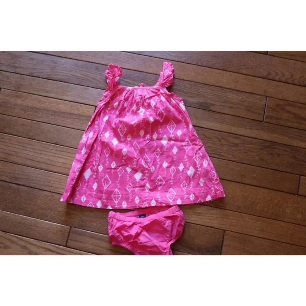 Gap pink kite dress size 12-18m